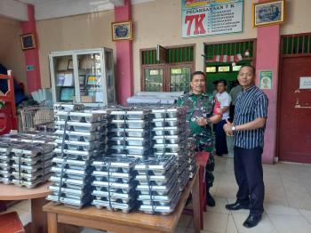 493 Siswa SMP Islamiyah Serua Terima Makan Bergizi Gratis